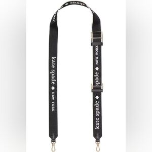 Kate Spade black and white novelty strap BNWOT
